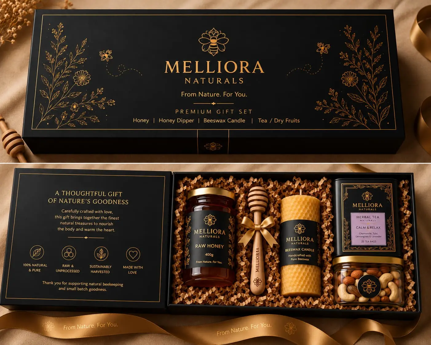 Luxury Tea & Dry Fruits Box